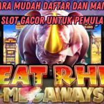 TRIK TERUS JACKPOT DI GREAT RHINO MEGAWAYS SLOT